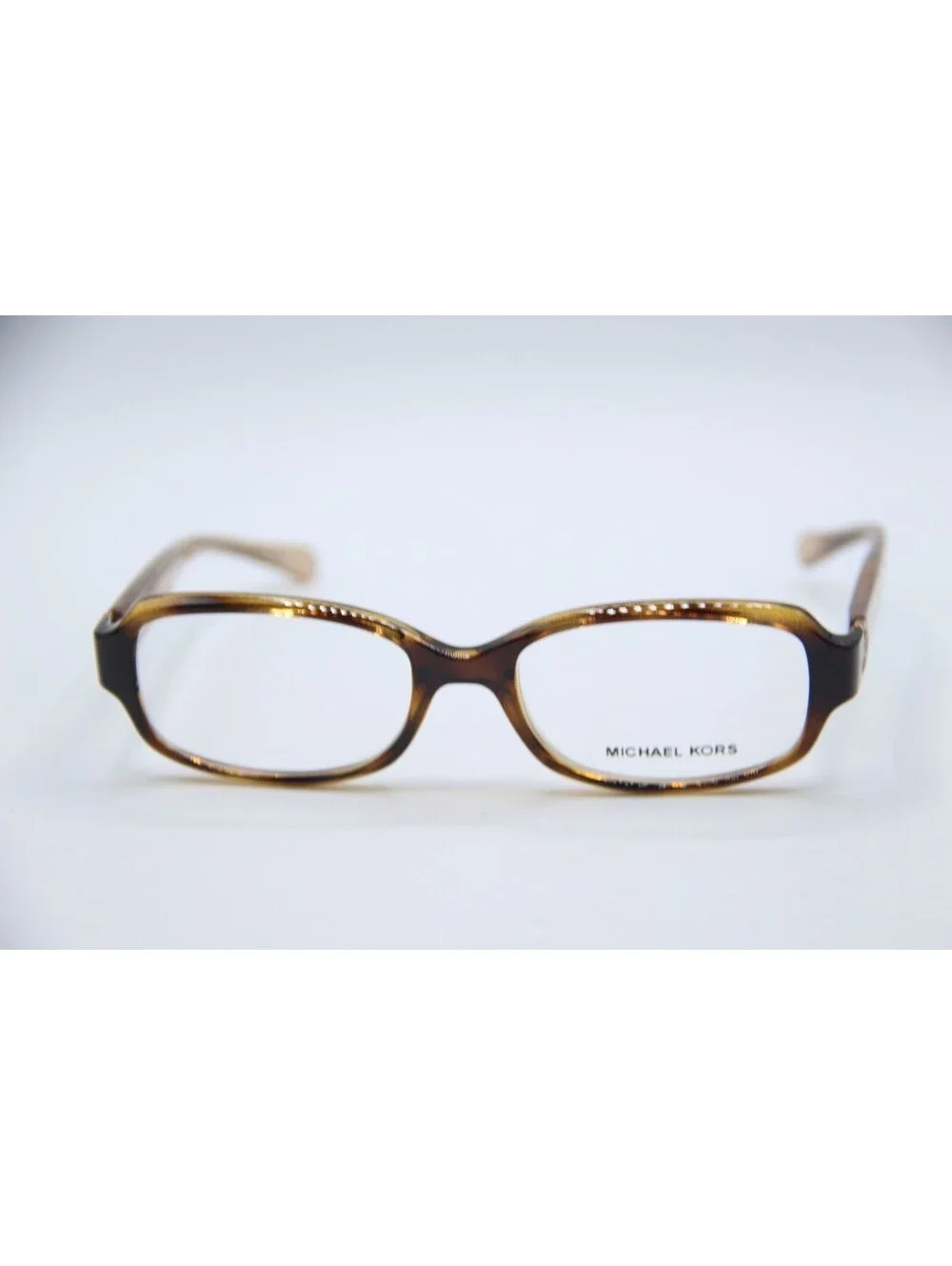Michael Kors Mk 8016 Tabitha V 3104 Havana Clear Authentic Eyeglasses 52-17-135